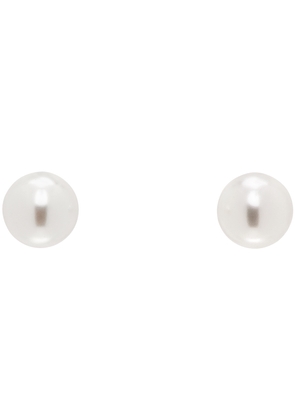 Numbering White #9100 Earrings