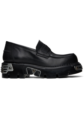 VETEMENTS Black New Rock Edition Loafers