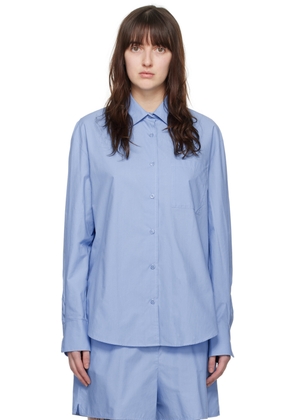 The Frankie Shop Blue Lui Shirt