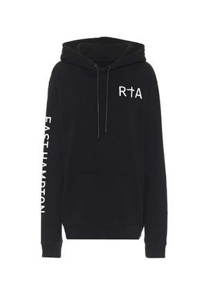 Rta Markus logo cotton hoodie
