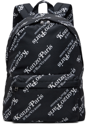 Kenzo Black VERDY Edition Kenzo Paris Backpack