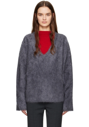 LISA YANG Gray 'The Margareta' Sweater
