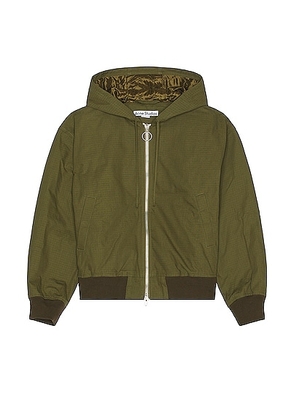 Acne Studios Bomber Jacket in Olive Green - Olive. Size 52 (also in 46, 48).