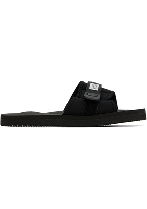 SUICOKE Black PADRI Sandals
