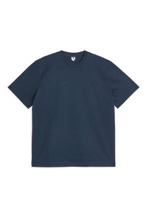 Oversized Heavyweight T-shirt - Blue