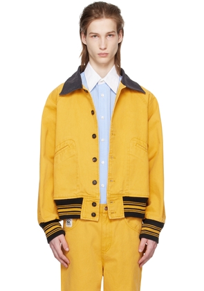 Bode Yellow Banbury Jacket