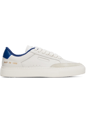 Common Projects Off-White & Blue Tennis Pro Sneakers