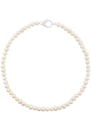 Hatton Labs White Classic Pearl Necklace
