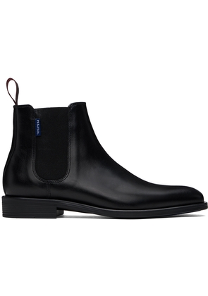 PS by Paul Smith Black Leather Cedric Boots