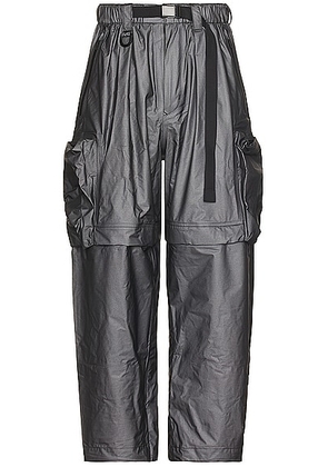Y-3 Yohji Yamamoto Gtx Pants in Black - Black. Size M (also in S).