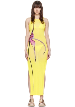 Louisa Ballou Yellow Sea Breeze Maxi Dress