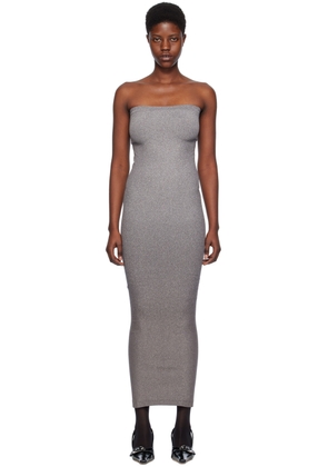 Wolford Silver Fading Shine Maxi Dress