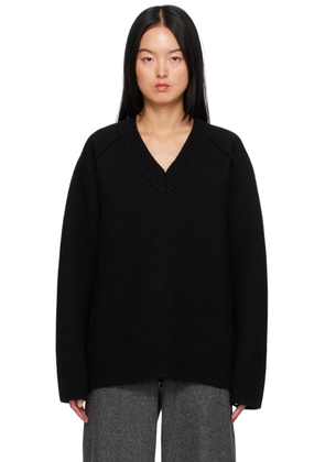 KASSL Editions Black Boiled Sweater