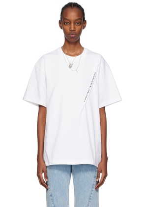 Y/Project White Pinched T-Shirt