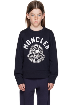 Moncler Enfant Kids Navy Motif Sweatshirt