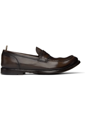 Officine Creative Brown Anatomia 071 Loafers