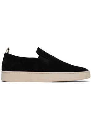 Officine Creative Black Once 001 Sneakers