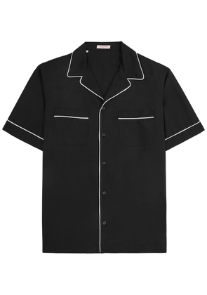 Valentino Silk Shirt - Black - 50 (IT50 / L)