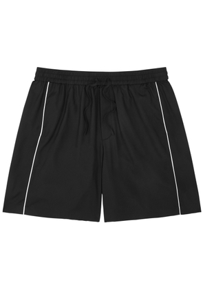 Valentino Silk Shorts - Black - 50 (IT50 / L)