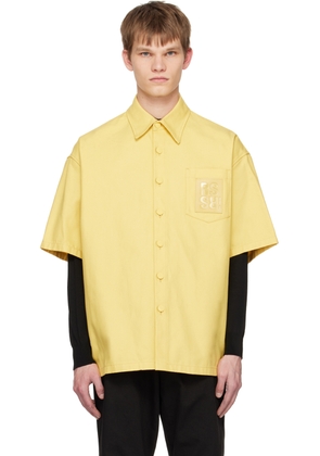 Raf Simons Yellow Patch Shirt