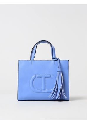 Handbag TWINSET Woman colour Gnawed Blue