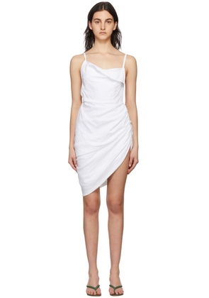 JACQUEMUS White 'La Robe Saudade' Dress