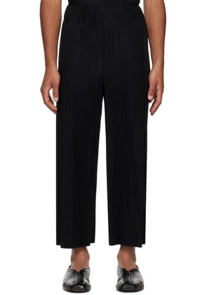 HOMME PLISSÉ ISSEY MIYAKE Black Monthly Color October Trousers