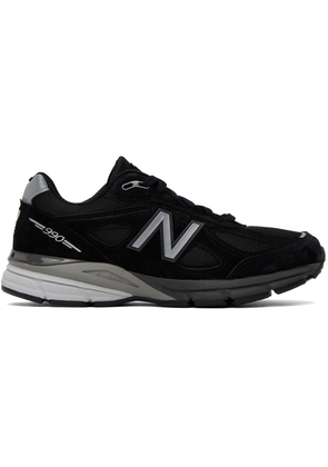 New Balance Black Made in USA 990v4 Sneakers