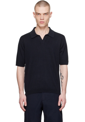 NORSE PROJECTS Navy Leif Polo