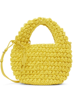 JW Anderson Yellow Popcorn Basket Bag