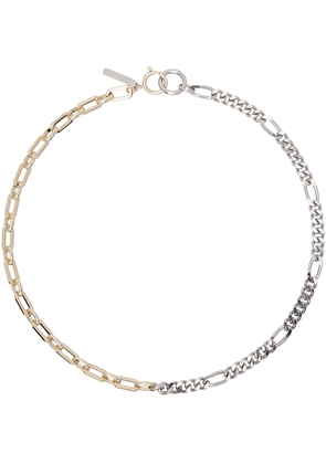Justine Clenquet Gold & Silver Vesper Necklace