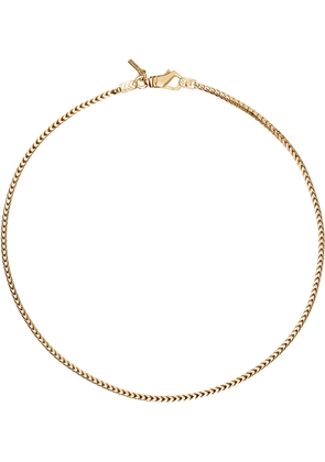 Emanuele Bicocchi Gold Box Chain Necklace