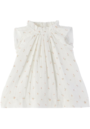 Bonpoint Baby White Nuage Dress