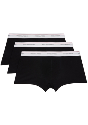 Dsquared2 Three-Pack Black Boxers
