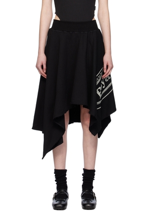 OPEN YY SSENSE Exclusive Black Midi Skirt