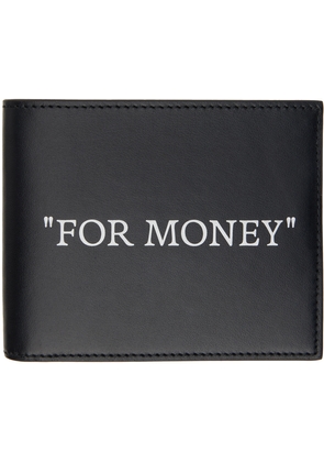 Off-White Black 'For Money' Wallet