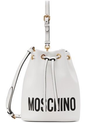 Moschino White Logo Bag