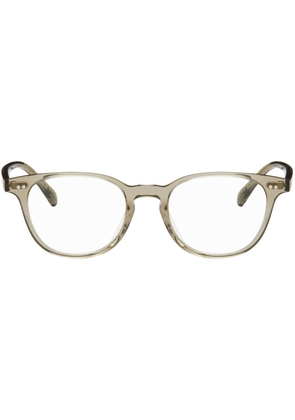 Oliver Peoples Khaki Sadao Glasses