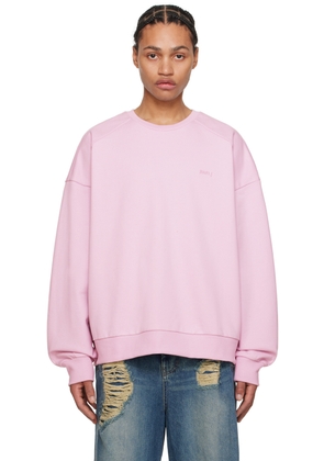 Juun.J Pink Embroidered Sweatshirt