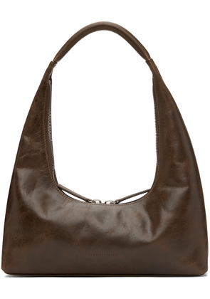Marge Sherwood Brown Leather Shoulder Bag