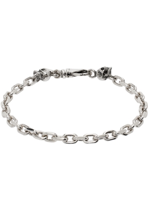 Emanuele Bicocchi Silver Link Chain Bracelet