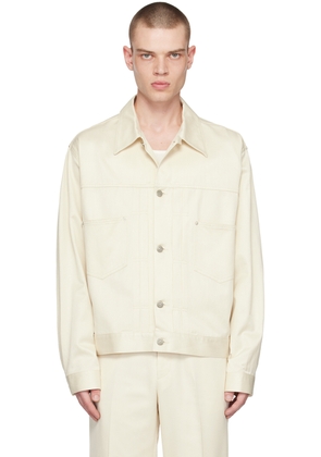 The Letters Off-White Work Tuck Jacket
