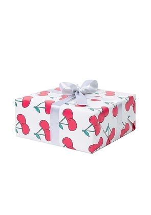Dear Annabelle Cherry On Top Wrapping Paper in Red.