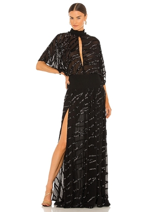 retrofete Lilo Dress in Black. Size XS.