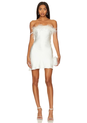 Lovers and Friends Moira Mini Dress in White. Size L, XXS.