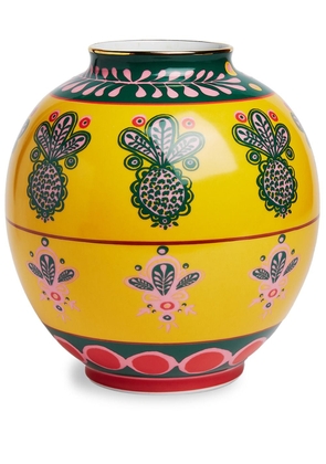 La DoubleJ Bubble Pineapple vase (23cm) - Yellow