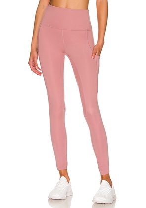 WellBeing + BeingWell MoveWell Riviera 7/8 Legging in Mauve. Size XXS.