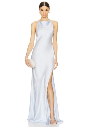 Lapointe Cowl Neck Gown in White. Size 0, 6.