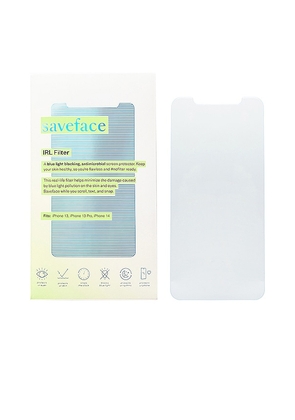SAVEFACE Blue Light Blocking IRL Filter 13/13 Pro/14 in White.