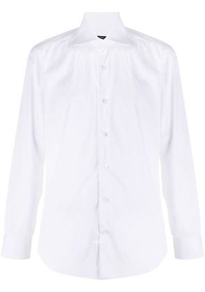 Barba poplin shirt - White